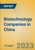 Biotechnology Companies in China- Product Image