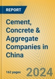 Cement, Concrete & Aggregate Companies in China- Product Image