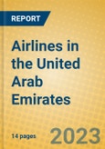 Airlines in the United Arab Emirates- Product Image