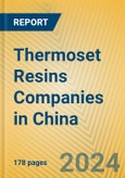 Thermoset Resins Companies in China- Product Image