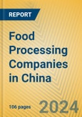 Food Processing Companies in China- Product Image