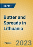 Butter and Spreads in Lithuania- Product Image