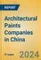 Architectural Paints Companies in China - Product Thumbnail Image