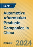 Automotive Aftermarket Products Companies in China- Product Image