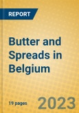 Butter and Spreads in Belgium- Product Image