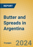 Butter and Spreads in Argentina- Product Image