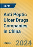 Anti Peptic Ulcer Drugs Companies in China- Product Image