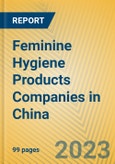 Feminine Hygiene Products Companies in China- Product Image