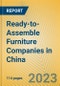 Ready-to-Assemble Furniture Companies in China - Product Image