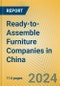 Ready-to-Assemble Furniture Companies in China - Product Image