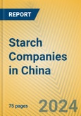 Starch Companies in China- Product Image