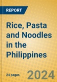 Rice, Pasta and Noodles in the Philippines- Product Image