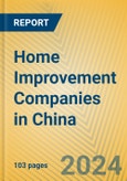 Home Improvement Companies in China- Product Image