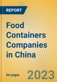 Food Containers Companies in China- Product Image