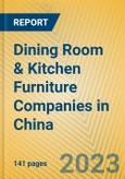 Dining Room & Kitchen Furniture Companies in China- Product Image