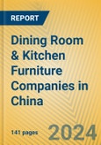 Dining Room & Kitchen Furniture Companies in China- Product Image