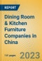 Dining Room & Kitchen Furniture Companies in China - Product Image