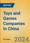 Toys and Games Companies in China- Product Image