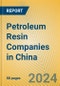 Petroleum Resin Companies in China - Product Image