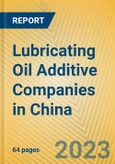Lubricating Oil Additive Companies in China- Product Image