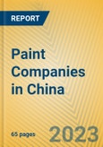 Paint Companies in China- Product Image