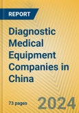 Diagnostic Medical Equipment Companies in China- Product Image