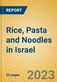 Rice, Pasta and Noodles in Israel- Product Image