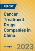 Cancer Treatment Drugs Companies in China- Product Image