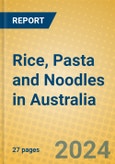 Rice, Pasta and Noodles in Australia- Product Image