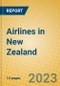Airlines in New Zealand - Product Image