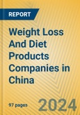 Weight Loss And Diet Products Companies in China- Product Image