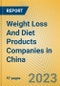 Weight Loss And Diet Products Companies in China - Product Image