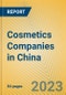 Cosmetics Companies in China - Product Image