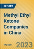Methyl Ethyl Ketone Companies in China- Product Image