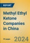 Methyl Ethyl Ketone Companies in China - Product Thumbnail Image