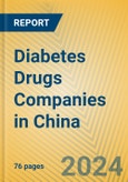 Diabetes Drugs Companies in China- Product Image