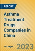 Asthma Treatment Drugs Companies in China- Product Image