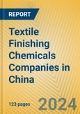 Textile Finishing Chemicals Companies in China- Product Image