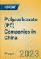 Polycarbonate (PC) Companies in China - Product Image