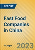 Fast Food Companies in China- Product Image