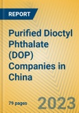 Purified Dioctyl Phthalate (DOP) Companies in China- Product Image