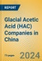 Glacial Acetic Acid (HAC) Companies in China - Product Image