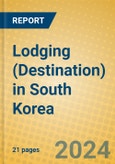 Lodging (Destination) in South Korea- Product Image