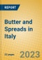 Butter and Spreads in Italy - Product Image