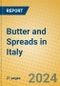 Butter and Spreads in Italy - Product Thumbnail Image