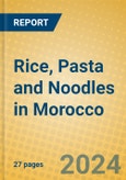 Rice, Pasta and Noodles in Morocco- Product Image