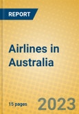 Airlines in Australia- Product Image