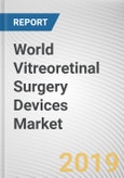 World Vitreoretinal Surgery Devices Market - Opportunities and Forecasts, 2017 - 2023- Product Image