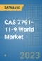 CAS 7791-11-9 Rubidium chloride Chemical World Report - Product Image