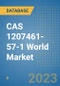CAS 1207461-57-1 1',1'',4',4''-Tetrahydrodi[1,4]methanonaphthaleno[1,2:2',3';56,60:2'',3''][5,6]fullerene-C60-Ih Chemical World Database - Product Image